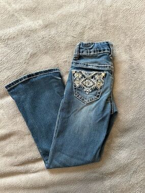 Women’s Embroidered Blue Jeans